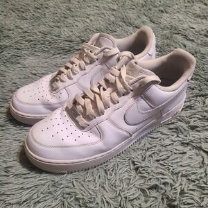 Nike Air Force 1 Low '07 White CW2288-111 Men's Size 9.5 Triple White AF1‎